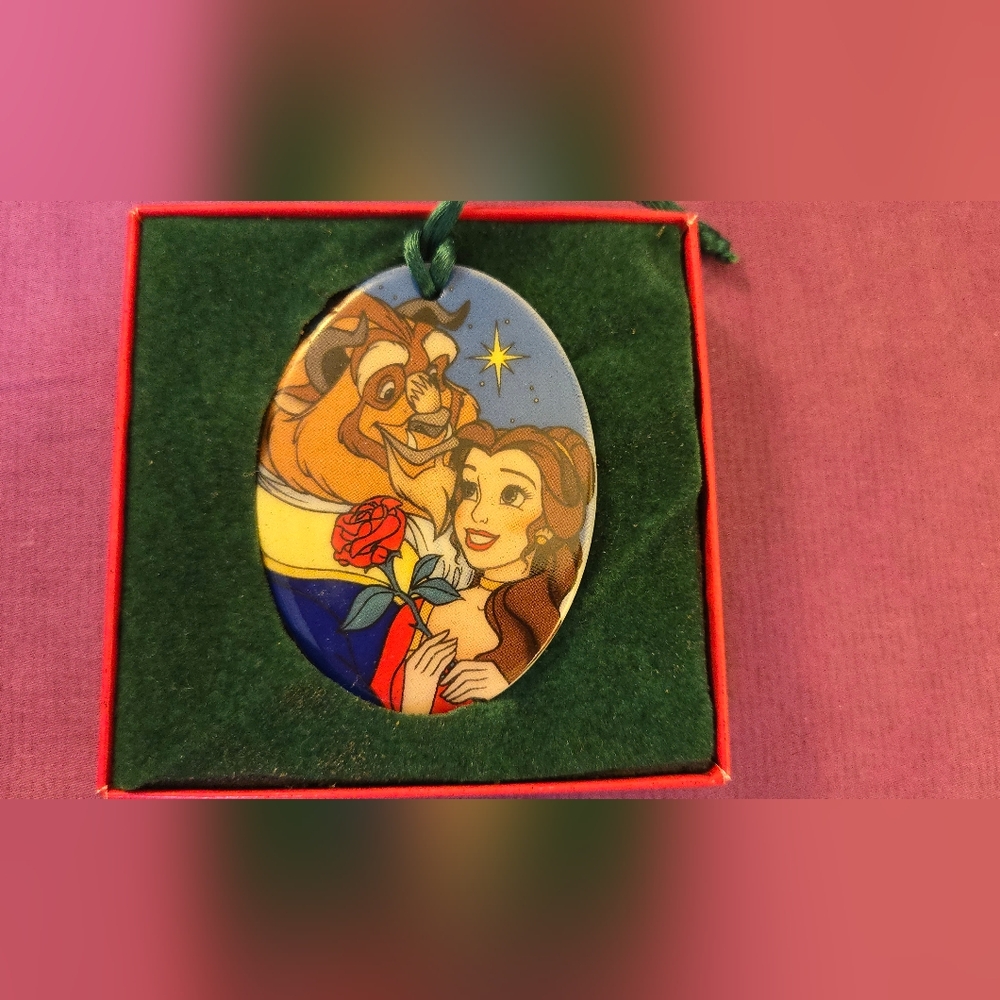 Disney Beauty and the Beast Enchanted Christmas Ornament